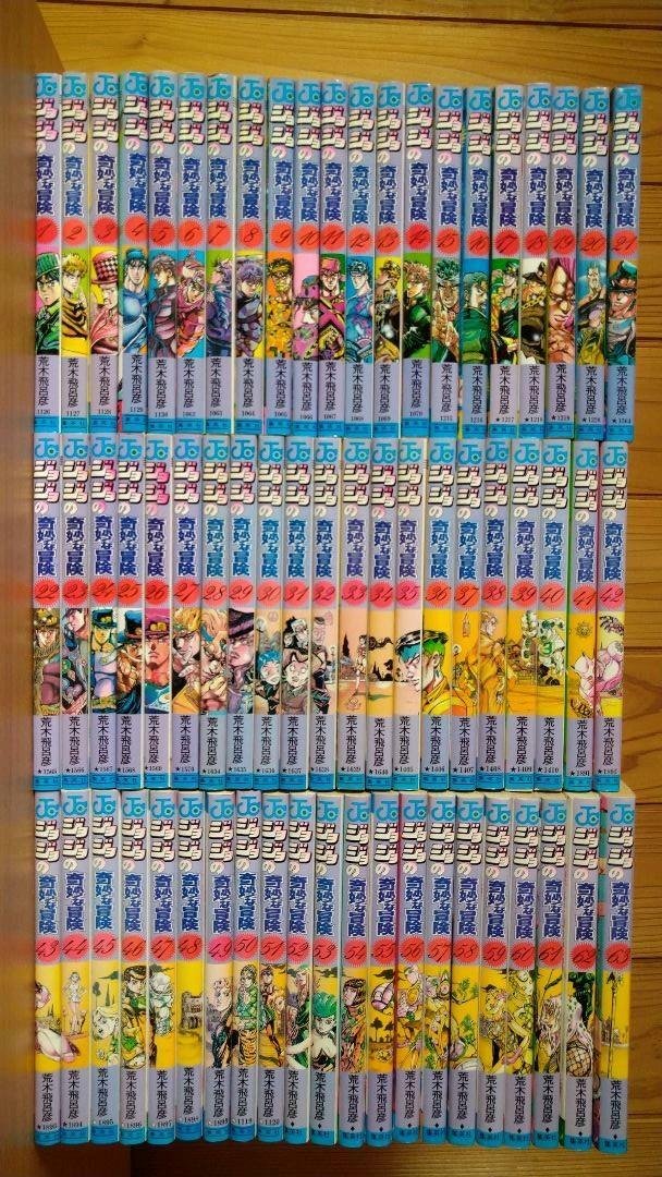 JoJo's Bizarre Adventure Vol.1-63 Complete Set Comics Japan Manga