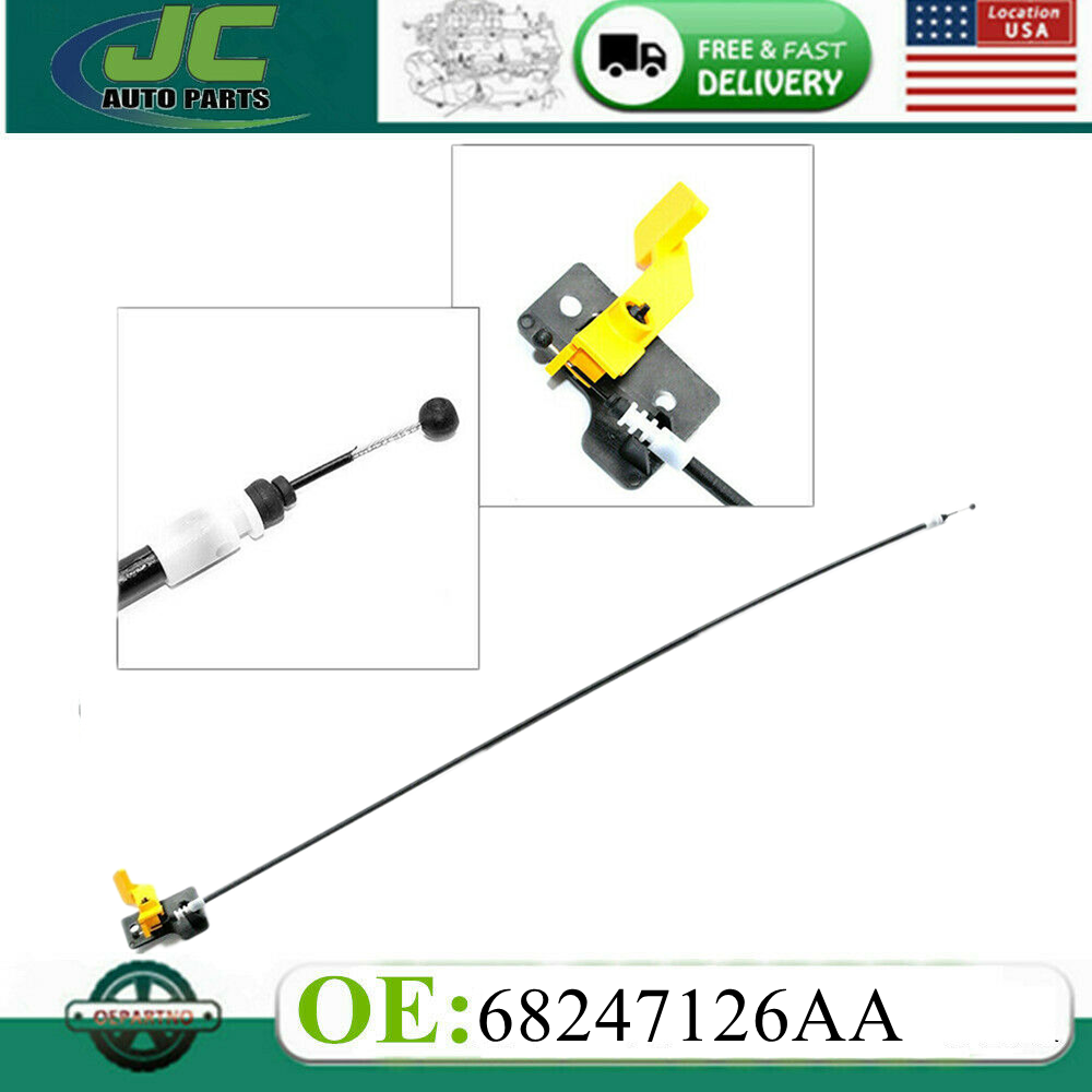 68247126AA Hood Release Cable For 2015 2016 2017 2018 Jeep Renegade 1