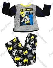  DC Batman Boys Two Piece Pajama Sleep Set Size 8 