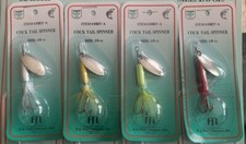 Cocktail Spinner 1/8 OZ Trout Lures 4 Assorted Colors