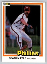 1981 Donruss - #284 Sparky Lyle