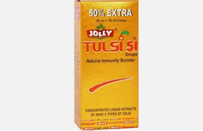 3 x Jolly Tulsi 51 (30 ml) Live a Healthy Life konzentrierte Flüssigextrakte.