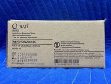CURAD Iodoform Gauze Packing Strip 1"x 5yds Sterile Wound Medical Dental 12-PACK