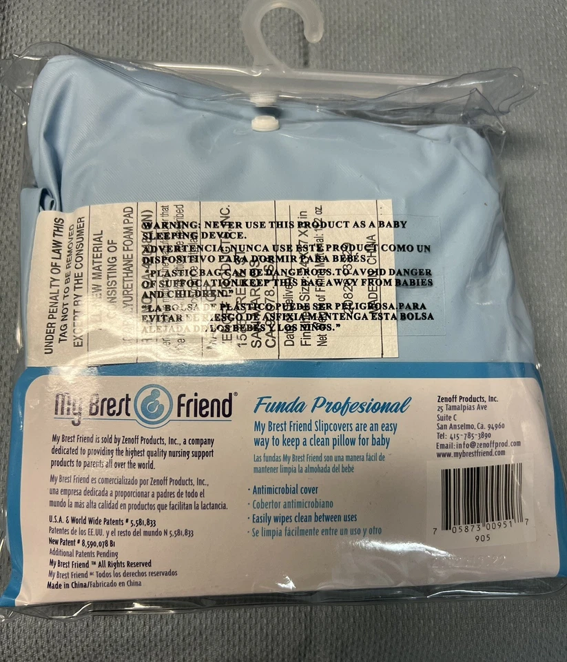 Funda My Brest Friend PROFESSIONAL Nueva Se Adapta a Todas las Almohadas de Viaje MBF Envío Gratis Foto 2 de 2