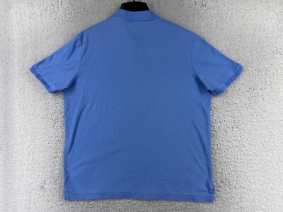 Polo Ralph Lauren Shirt Mens Extra Large Blue Jersey Fabric Cotton
