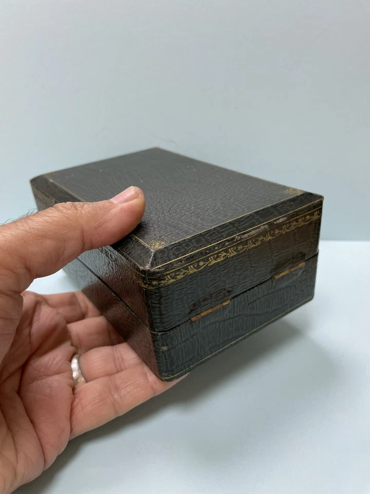 Antique Rare French Hallmarked Silver Egg  Fitted Box 17 Grams R3 - Image 4 of 4