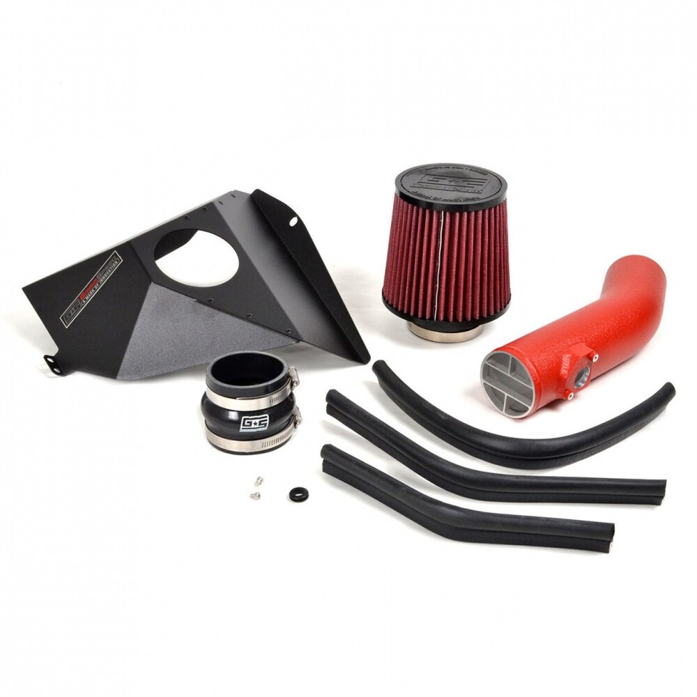 GrimmSpeed StealthBox Cold Air Intake (Red) for 2015-2021 STi