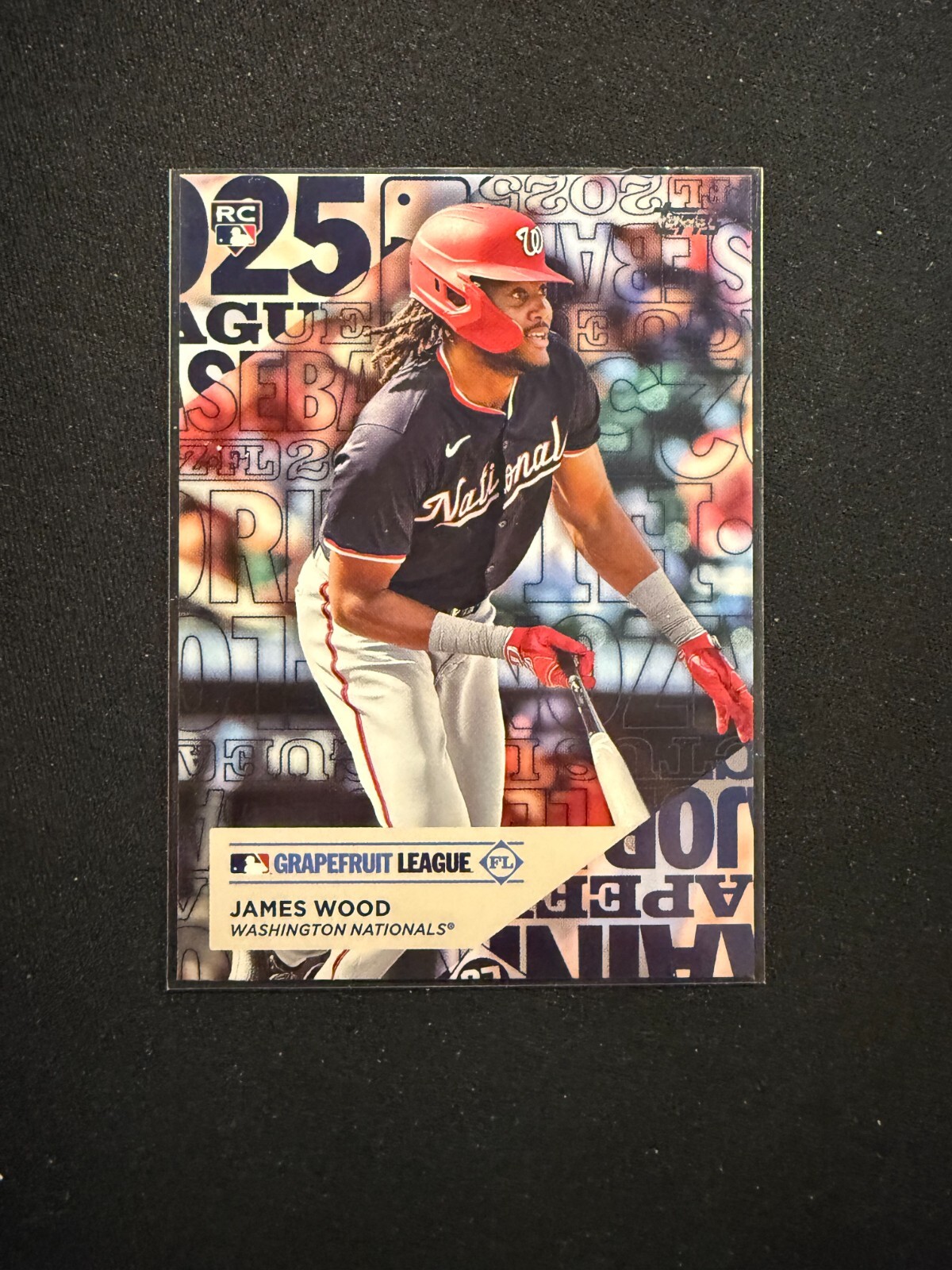 2025 Topps Series 1 - Training Grounds James Wood #TG-18 (RC)