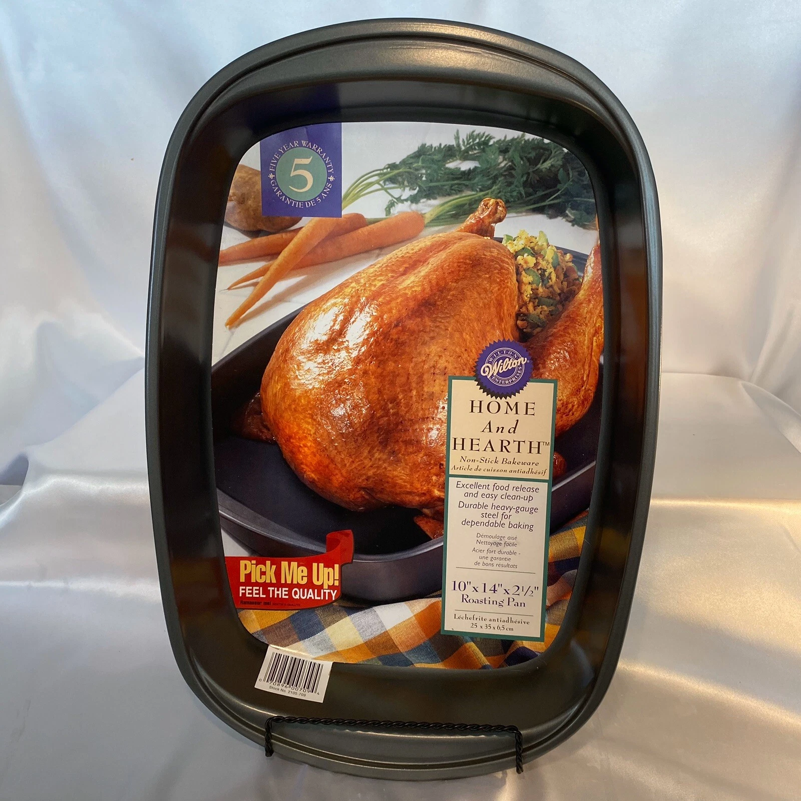Wilton Roasting Pan Non Stick 10x14x2.5 Heavy Gauge Steel Amazing Quality NEW
Opens in a new window