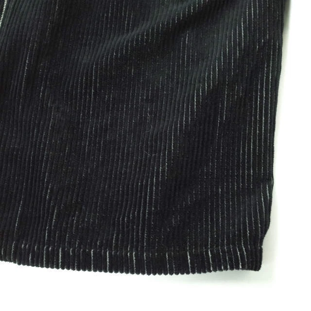 SUPREME 23SS 2-Tone Corduroy Zip Up Shirt XL Black WEEK2 long sleeve tops