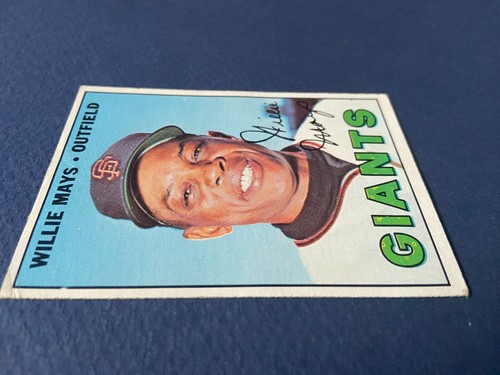 1967 TOPPS WILLIE MAYS #200 GIANTS HOF - Picture 3 of 9