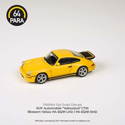 1:64 RUF CTR Yellowbird 1987 -- Blossom Yellow -- PARA64 Porsche