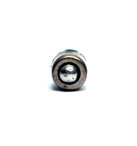 2pc Red LED Pilot Lamp 386 Sub miniature Midget GROOVE Base 12V 18mA 6x16mm DECA - Picture 2 of 2