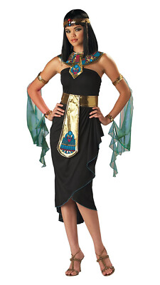 Ladies Egyptian Queen Cleopatra Costume Deluxe Womens Egypt