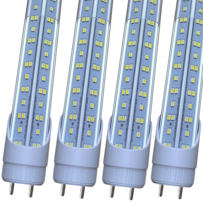T8 4FT LED Tube Light Bulb 72W G13 Bi Pin 6500K 4 Foot LED Shop Lights 25 Pack