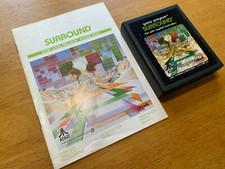 Atari Surround game manual Atari 2600 1977