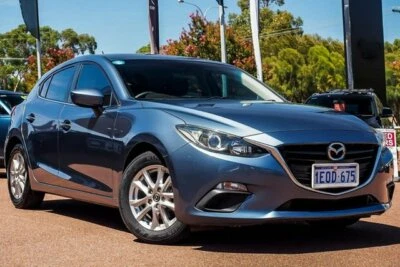 2014 Mazda 3 Bm5476 Maxx Skyactiv Mt Blue 6 Speed