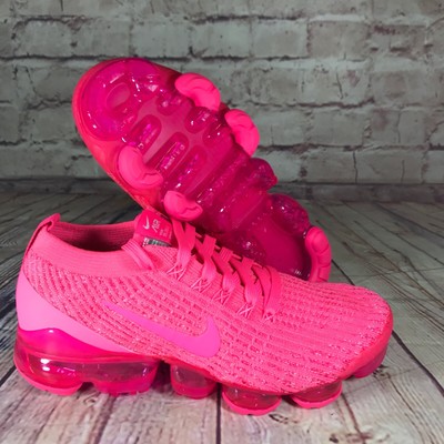 Nike Air Vapormax Flyknit 3 Triple Pink NEW WITH BOX CT1274-600 Womens sizes | eBay