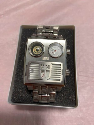 BMW Mini Cooper Watch Quartz Silver Vintage New