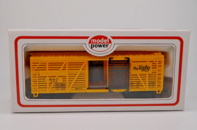HO Scale ''MKT - The Katy'' 508 Livestock Carrier Train Car NIB