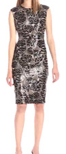 NWT Vince Camuto Women's Extended Cap Sleeve Bodycon Dress size 4
