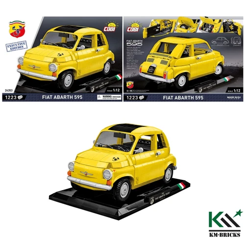 COBI 24353 Fiat Abarth 595 - Executive Edition Klemmbaustein Set