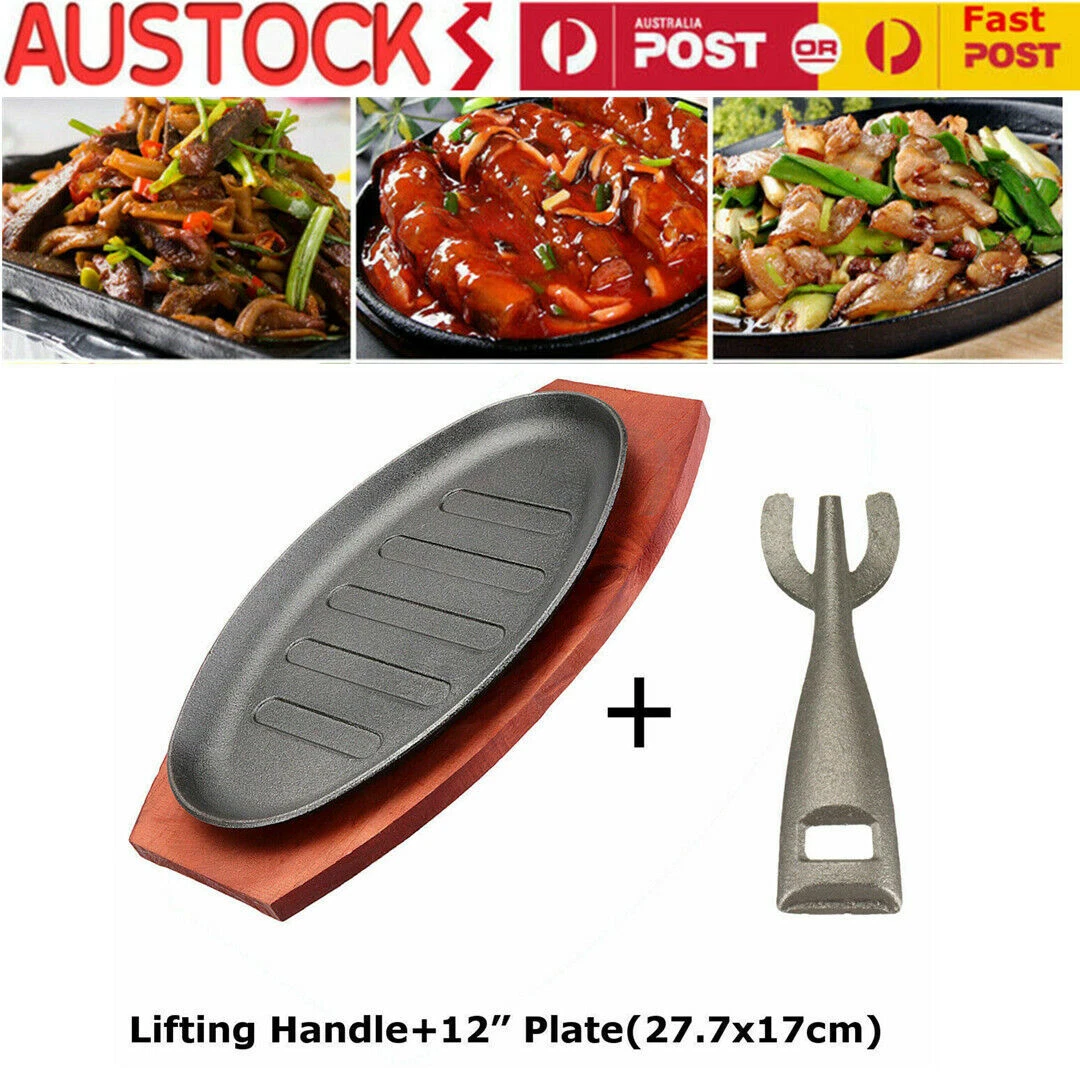 Sizzling platter for clearance sale