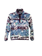 Obermeyer Kids Girl's M Multicolored Geometric Fleece Pullover 2293