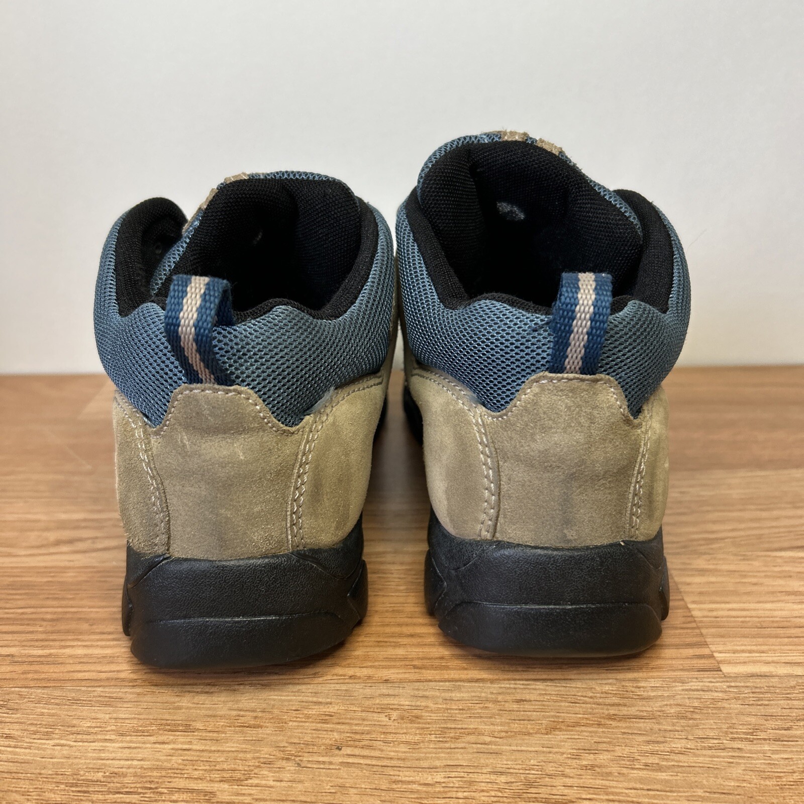 Reebok Brown/Blue Suede Leather Hiking Trail Shoes Boots Sneakers Men’s Size 7 thumbnail 3