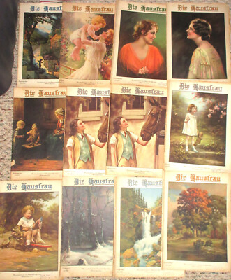 Die Hausfrau - German-American Monthly -60 Issues 30's 40's (office)