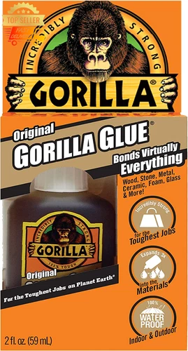 Gorilla Glue Original 59ml Waterproof Polyurethane for Indoor & Outdoor