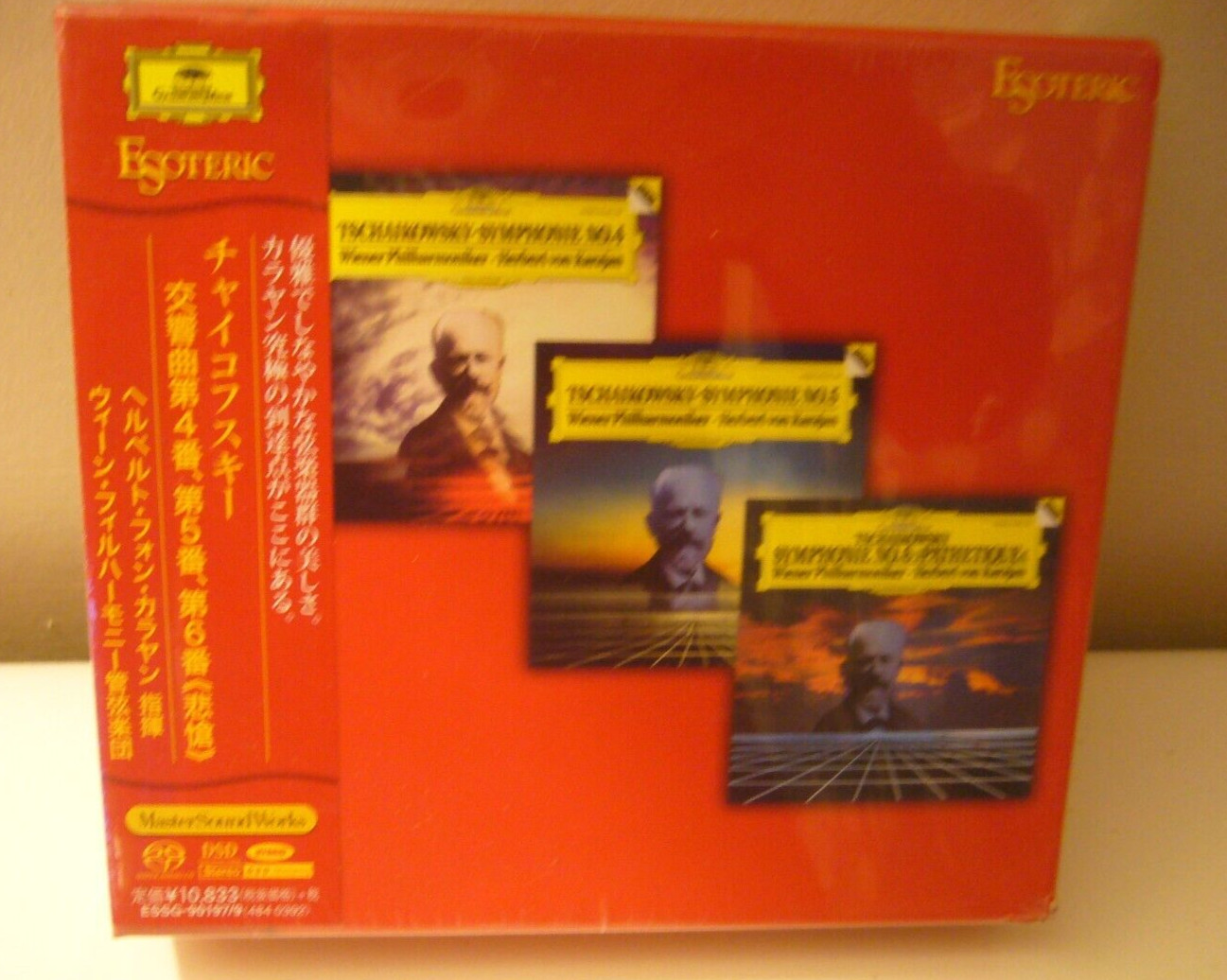 ESOTERIC SACD ESSG-90197/99(3Discs) Tchaikovsky Syn.N0.4,5,6 VPO KARAJAN F/S