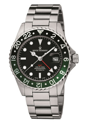 REVUE THOMMEN Modell Diver GMT 17572.2138 Automatik Herren Armbanduhr