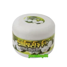 Myanmar Thanaka Powder Face Jasmine Scent Nature Reduce Dark spots Size 140 g