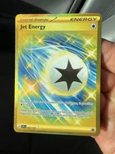 Jet Energy 252/191 Secret Rare Pokemon Surging Sparks Sv8 Nm Just Pulled!