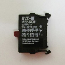 EATON KLOCKNER MOELLER M22-KC01 NC Contact Block M22 KC01