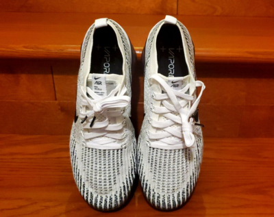 Nike Air Vapormax Flyknit 3 Zebra Black White Mens Size 9  display picture 1