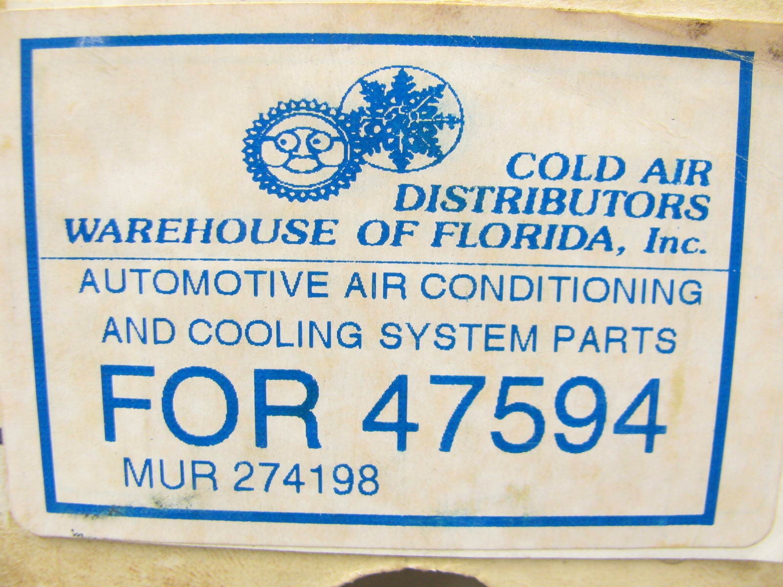 Cold Air Distributors 47594 A/C Compressor Clutch Assembly For 10PA17C eBay