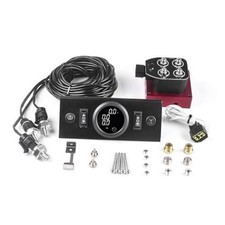 Air Ride Controller With Control - 4-valvercontroller3 White Pressure Gauge Air Ride Controller With Control - 4-valvercontroller3 White Pressure Gauge