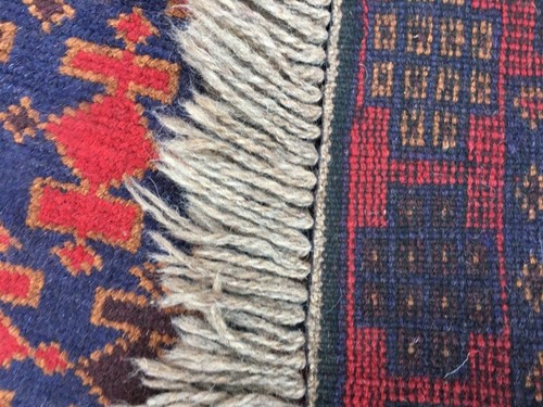 Afghan Rug, Vintage Mini Rug, Turkish Rug, Boho Rug, Oushak Design Rug 3x5 ft - Picture 8 of 8