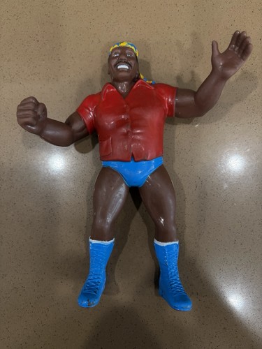 SD Jones Vintage 1986 LJN WWF Figure Red Shirt WWE...