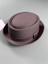 Epoch Men's s/m Everyday 100% Cotton All Season Porkpie Boater Derby Fedora Hat