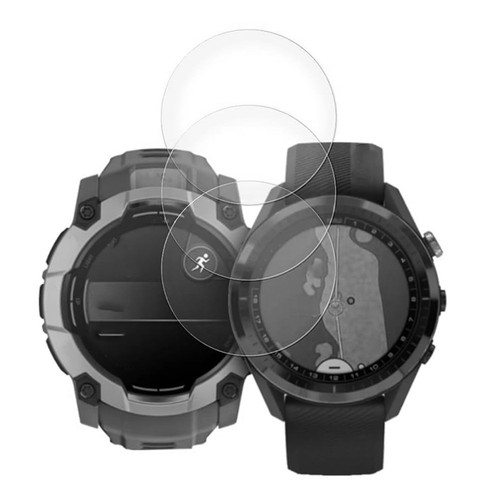 Gładka folia ochronna na wyświetlacz do Garmin Instinct3 z łatwą instalacją - Zdjęcie 6 z 9