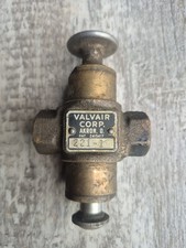 Antique Steam Whistle Valve Valve Air  Engine Locomotive Air 1/4" Steampunk