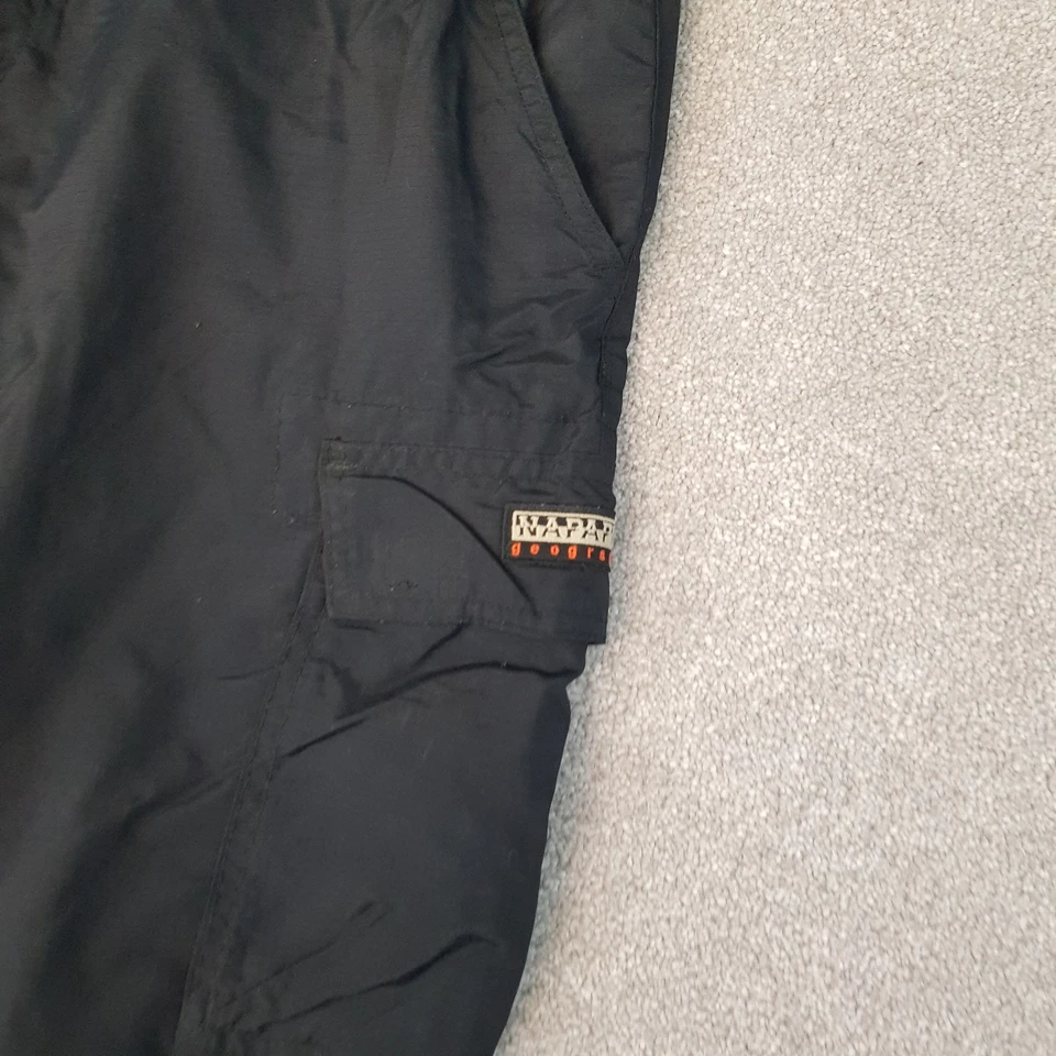 Pantalones de chándal Napapijri para hombre 36 azules pantalones de carga utilitarios tácticos Ripstop Foto 2 de 4