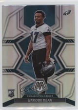 2022 Panini Mosaic Rookies Silver Prizm Nakobe Dean #395 11ur