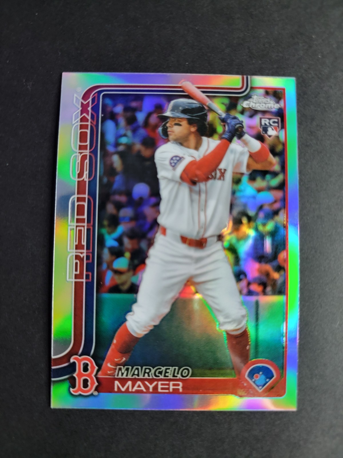 Marcelo Mayer 2025 Topps Chrome Update RC Rookie Refractor USC9