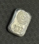 Rutland Bullion Co. 10 Grams Hand Poured Silver Bar .999 Fine - NON ANTIQUED-