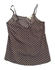 Atmosphere Floral Print Navy Pink Camisole Top UK 8 100 Polyester Womens Summer