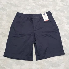 Matty M Shorts Womens Medium Blue Pockets NWT